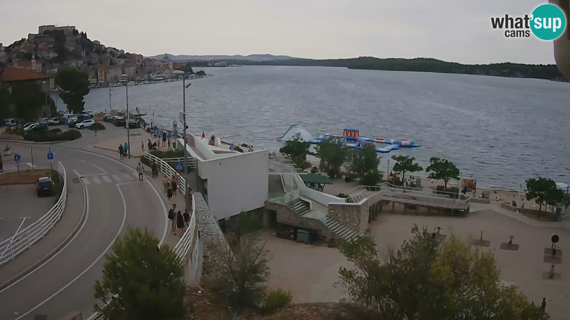 Livecam Sibenico spiaggia Banj