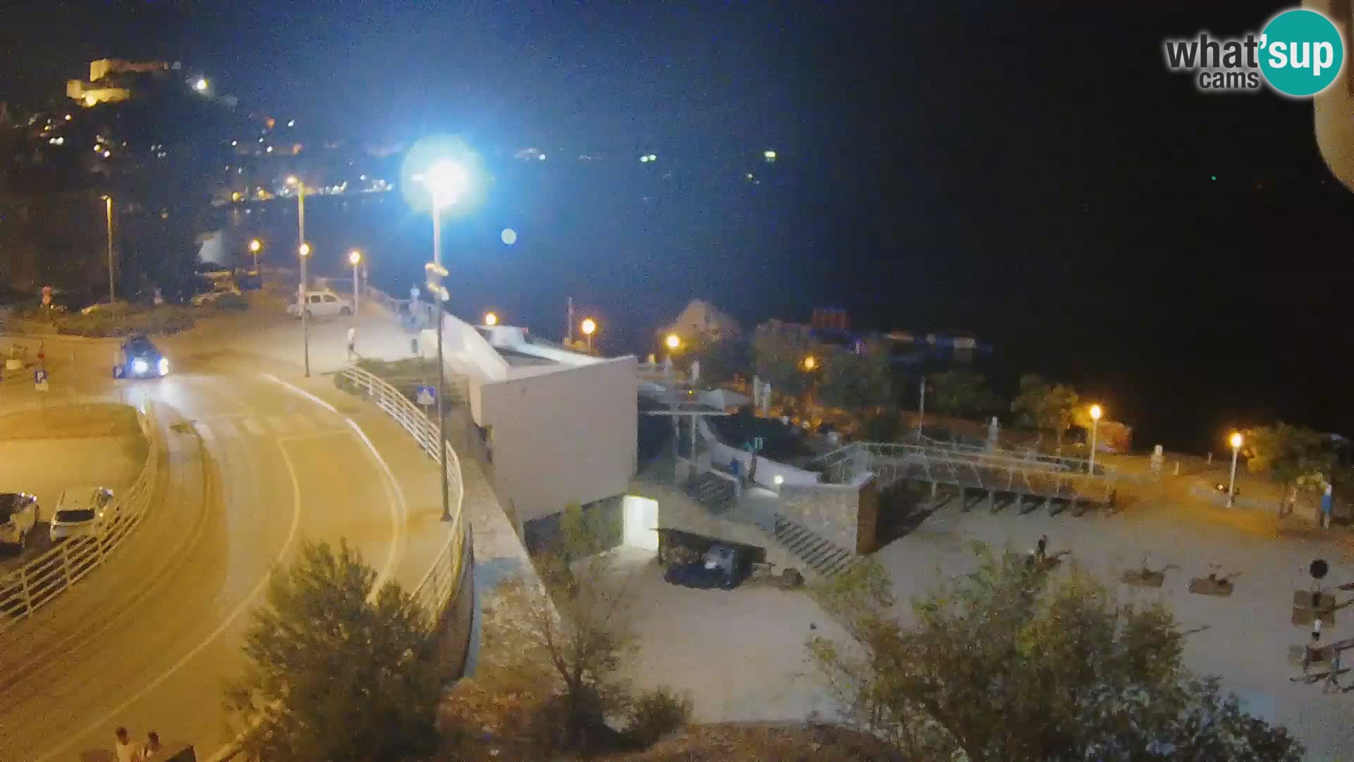 Web kamera Šibenik plaža Banj