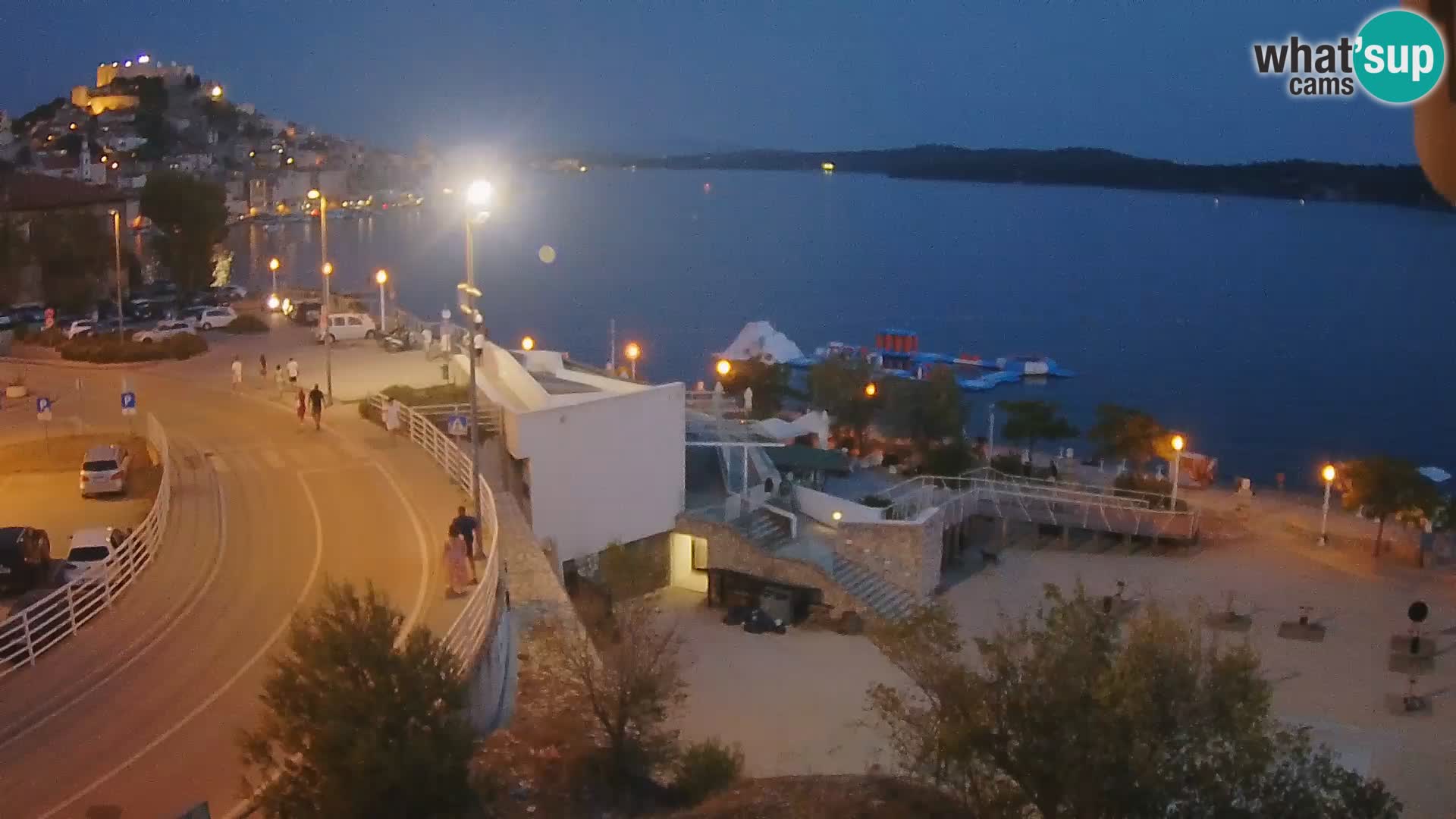 Livecam Sibenico spiaggia Banj