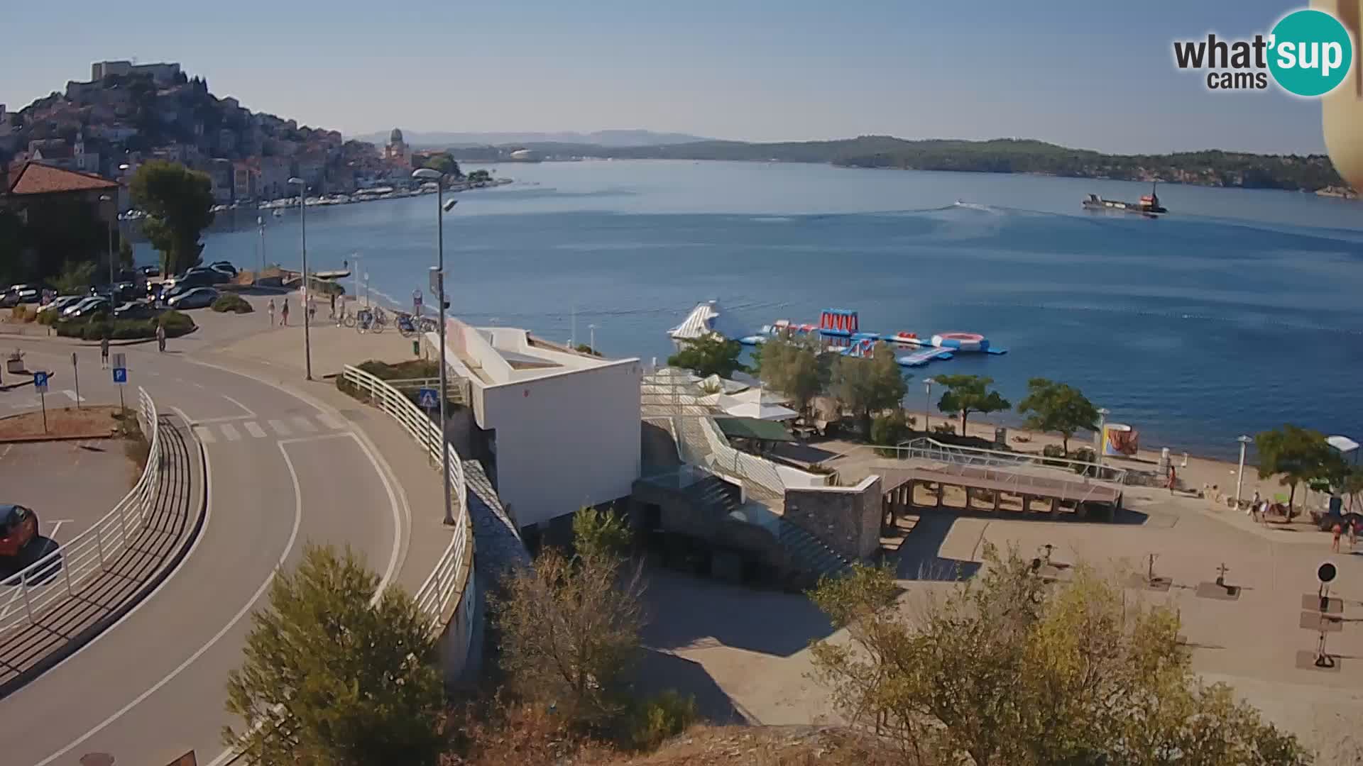 Webcam Šibenik Strand Banj