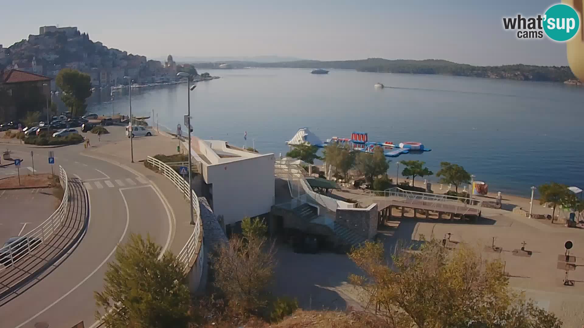 Šibenik webcam Beach Banj