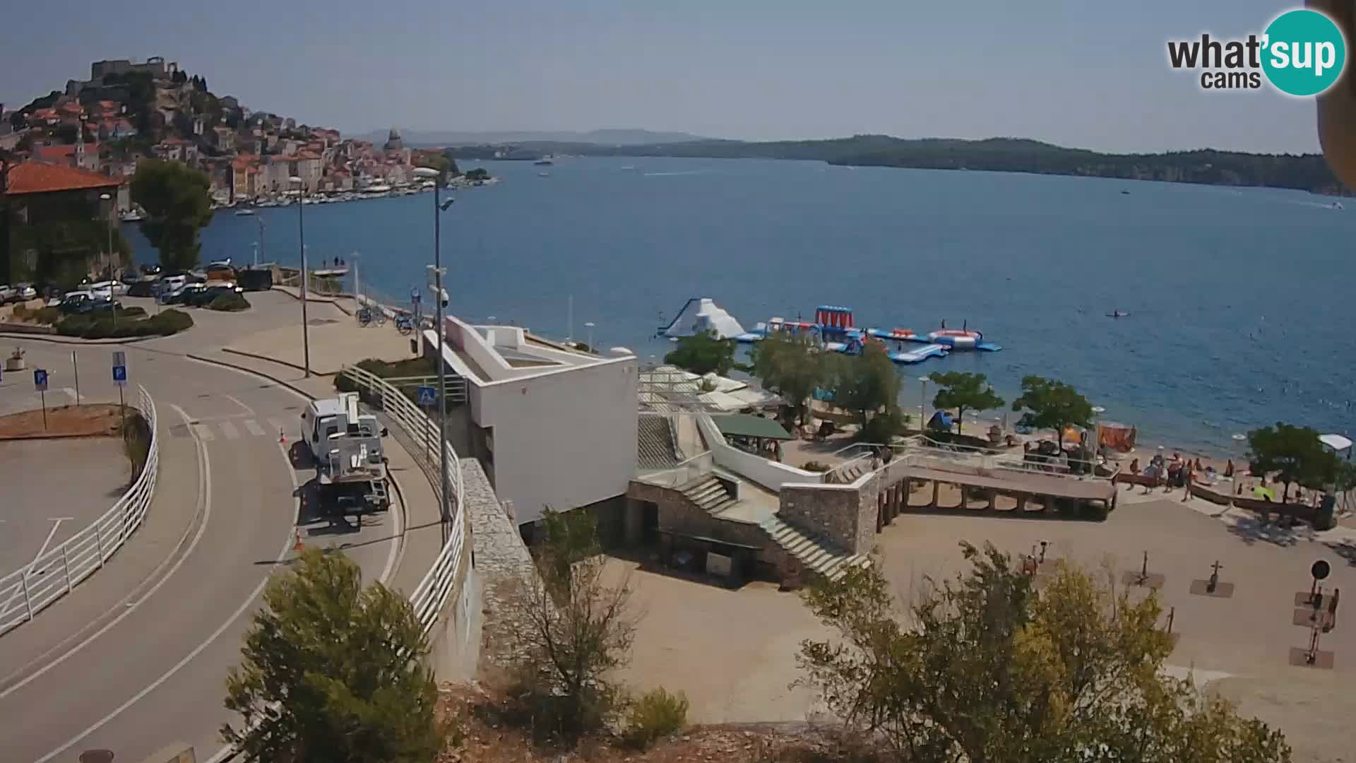 Webcam Šibenik Strand Banj