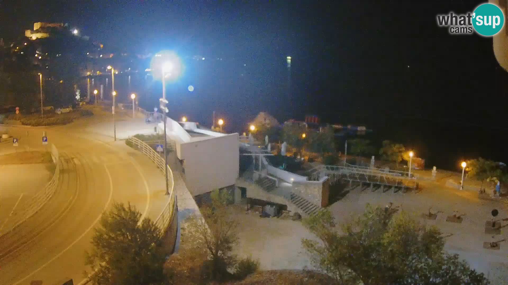 Kamera v živo Šibenik plaža Banj