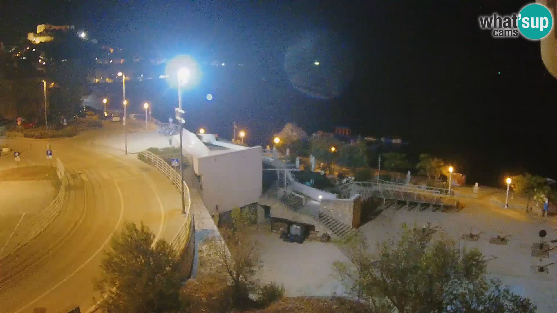 Šibenik webcam Beach Banj