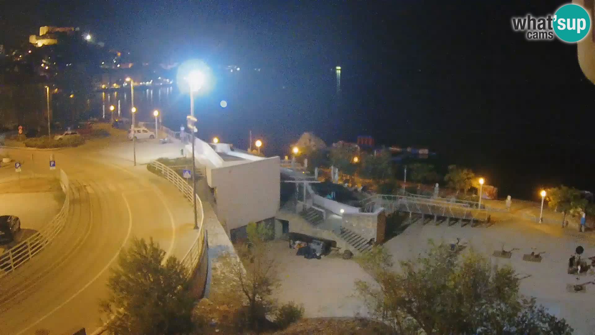 Webcam Šibenik Strand Banj