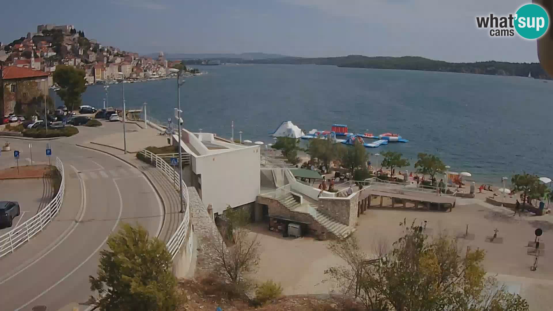 Web kamera Šibenik plaža Banj