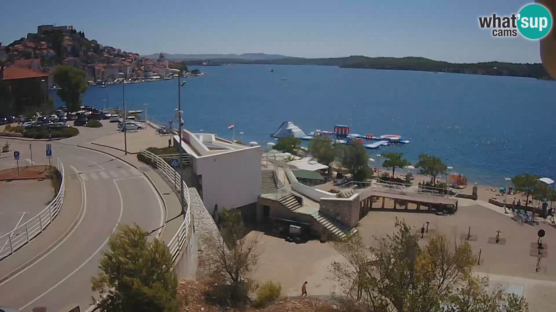 Livecam Sibenico spiaggia Banj