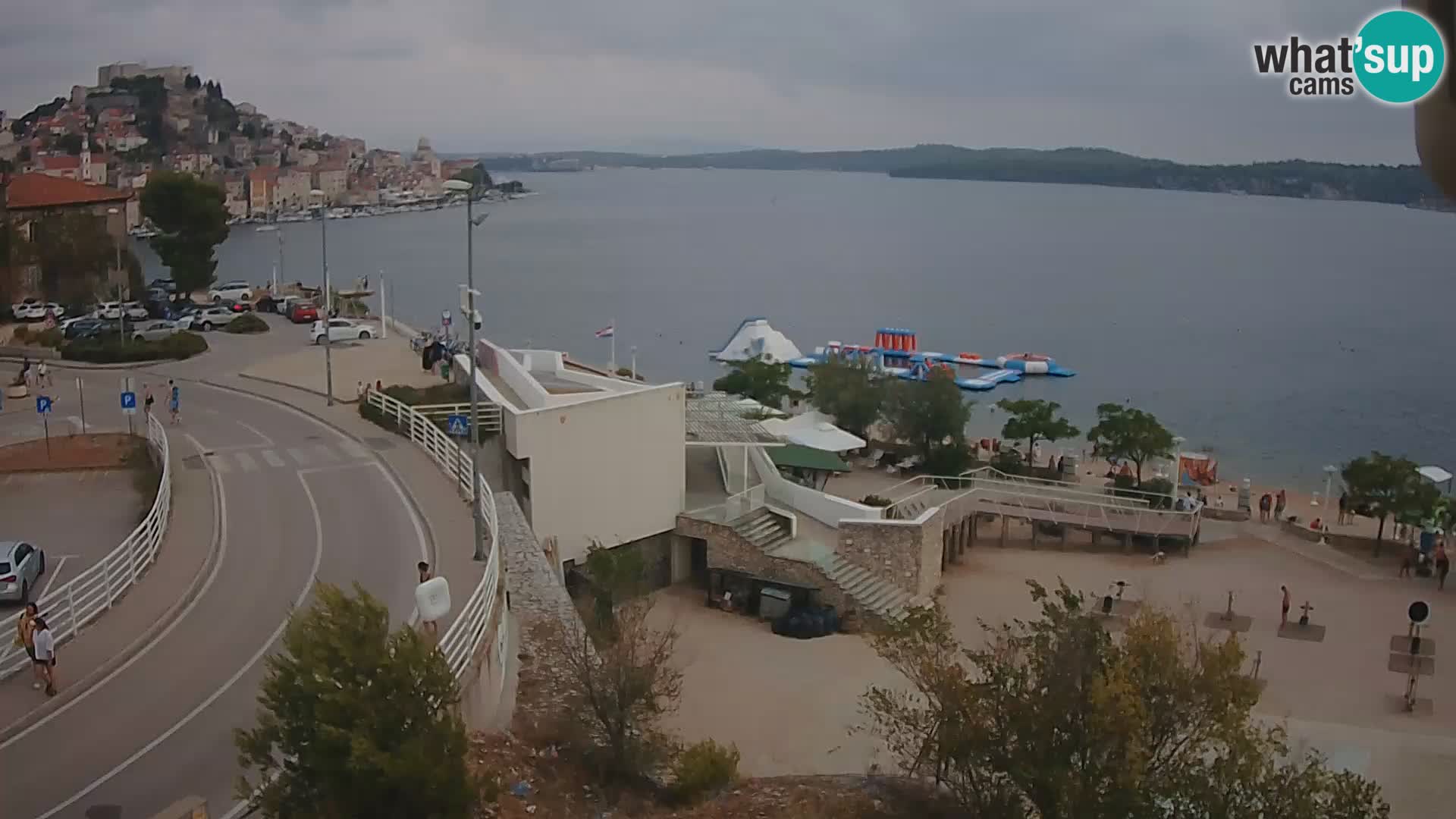 Live Cam Šibenik plage Banj
