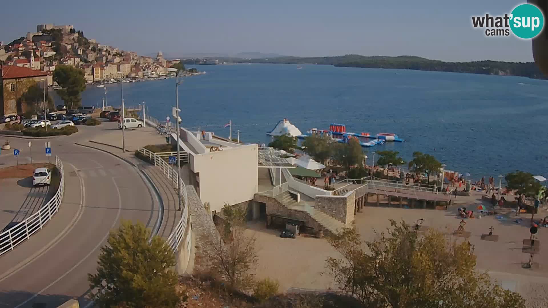 Webcam Šibenik Strand Banj