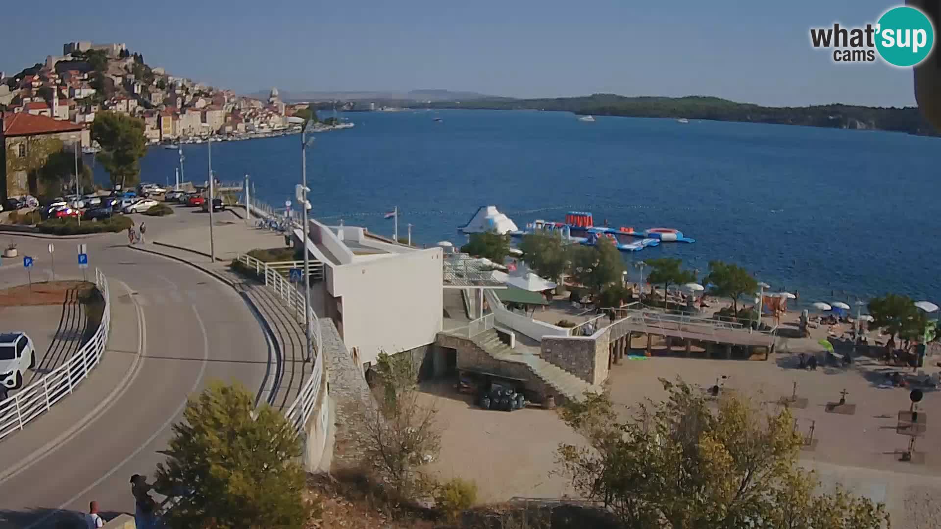 Webcam Šibenik Strand Banj