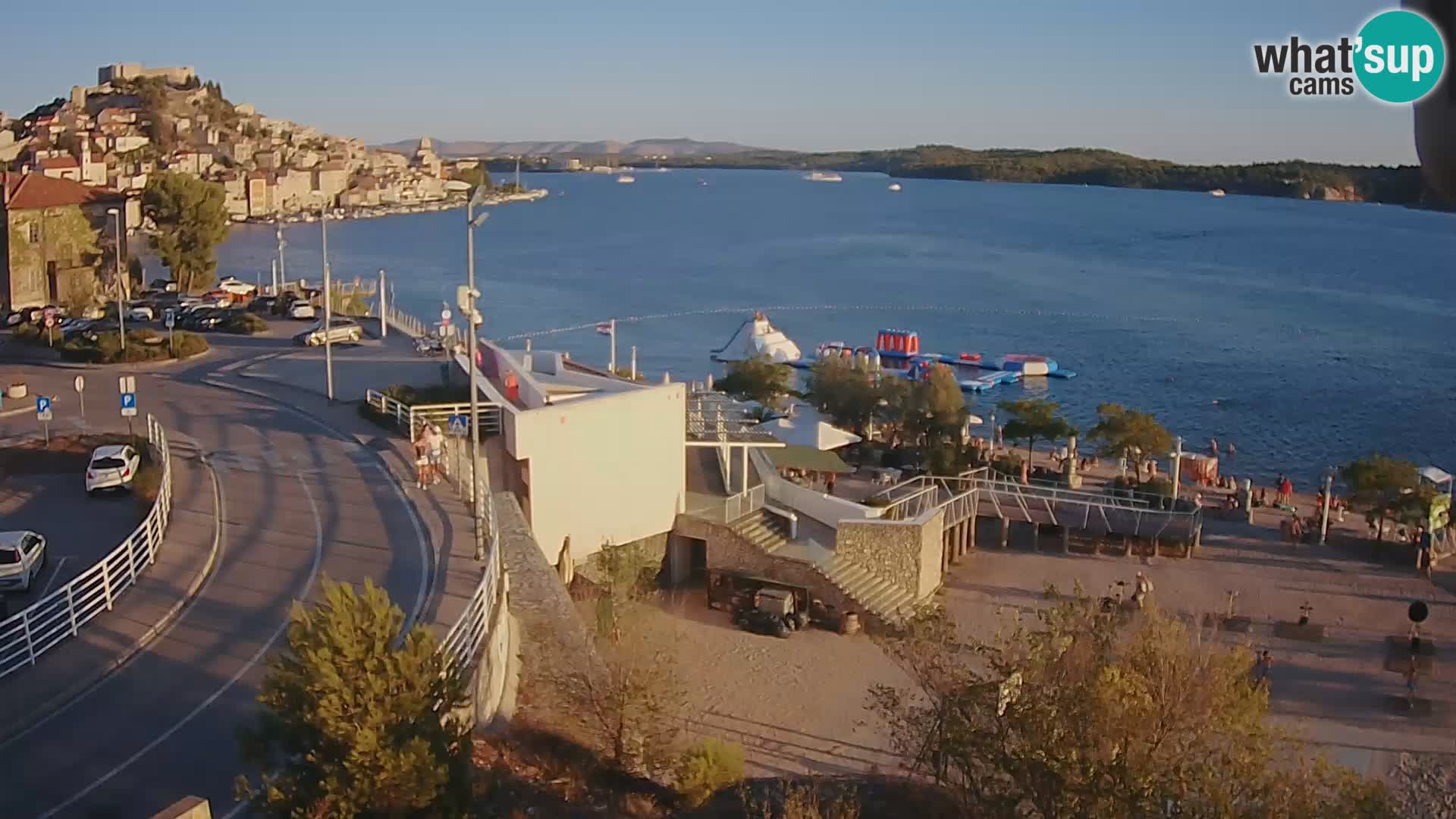 Livecam Sibenico spiaggia Banj