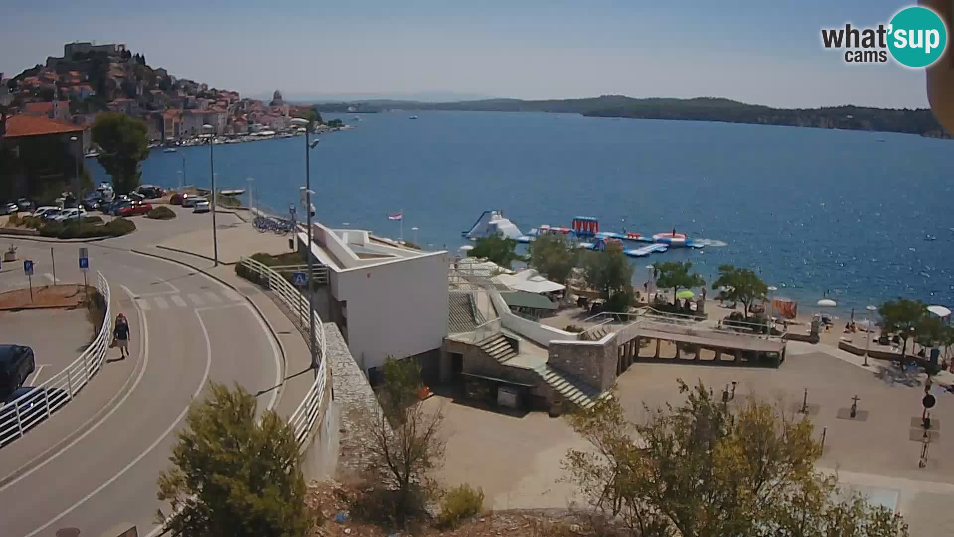 Livecam Sibenico spiaggia Banj