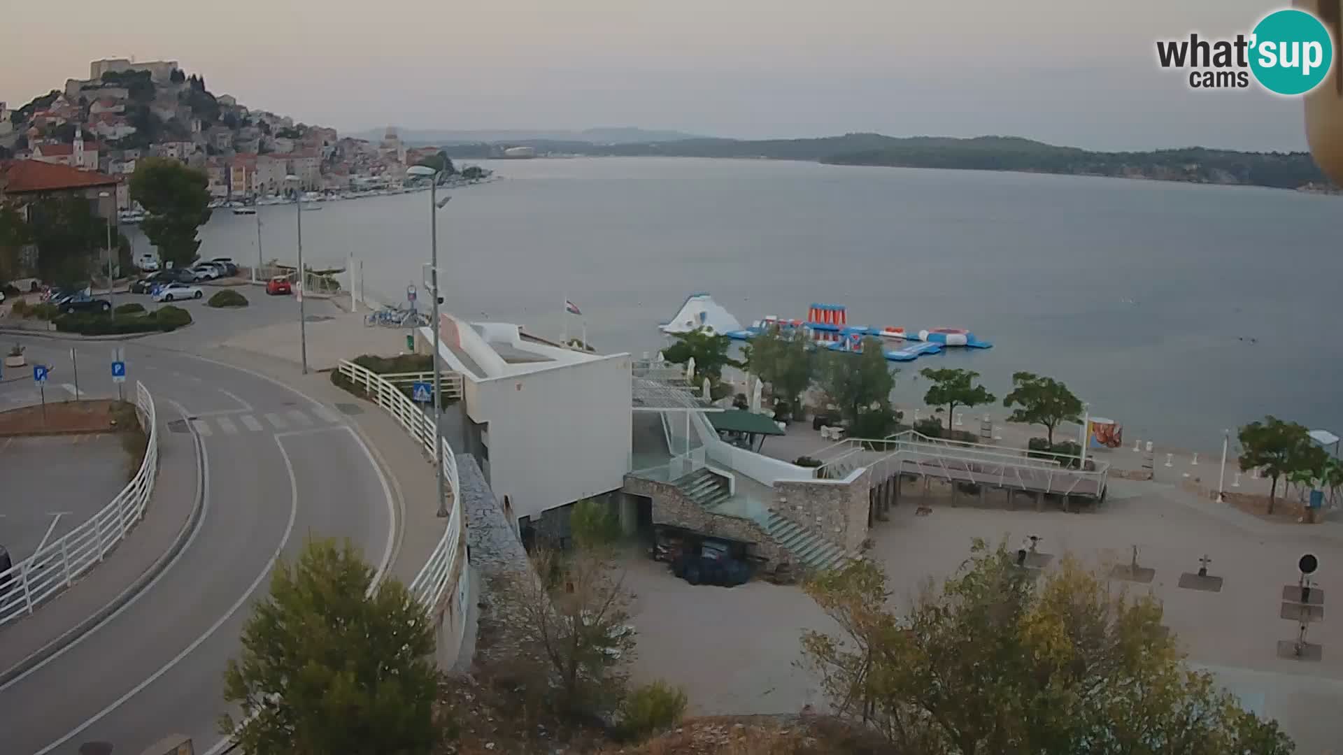 Šibenik webcam Beach Banj