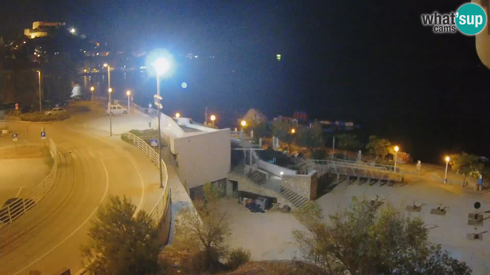 Livecam Sibenico spiaggia Banj