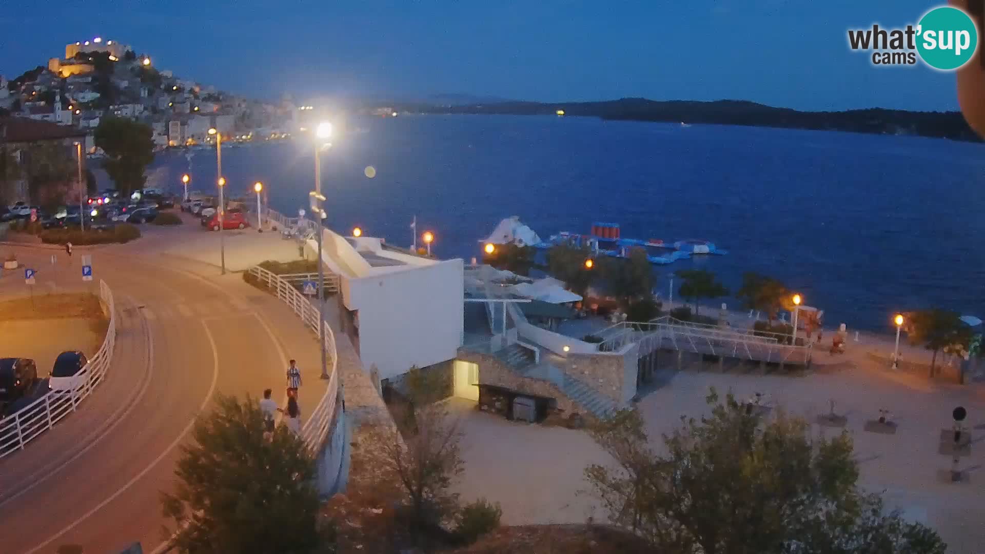 Live Cam Šibenik plage Banj