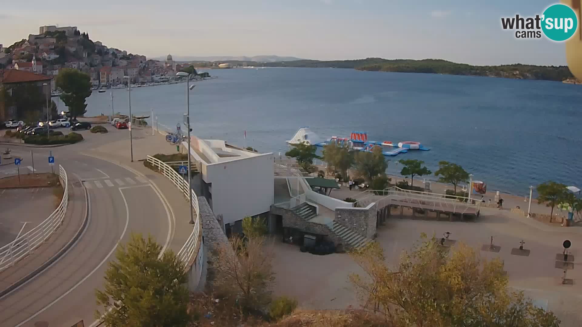 Šibenik webcam Beach Banj