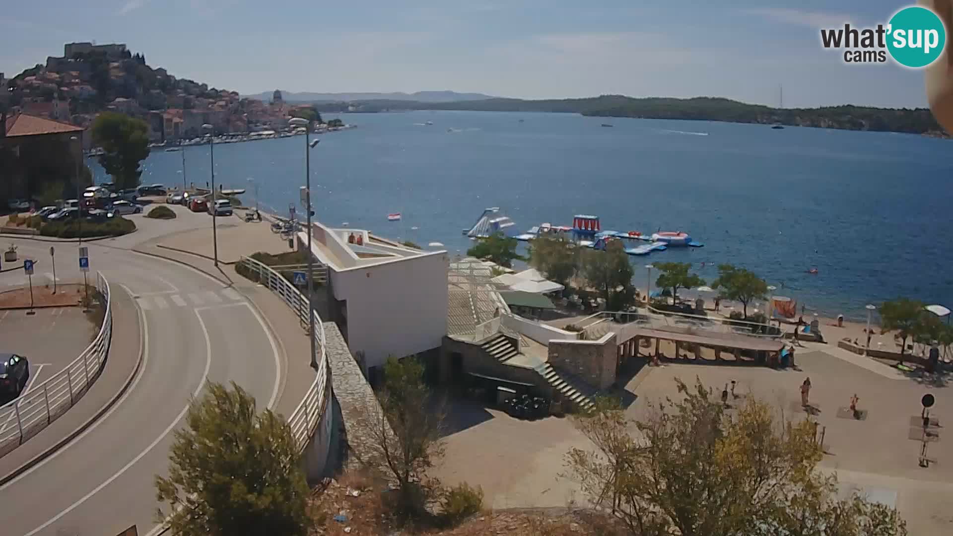 Kamera v živo Šibenik plaža Banj