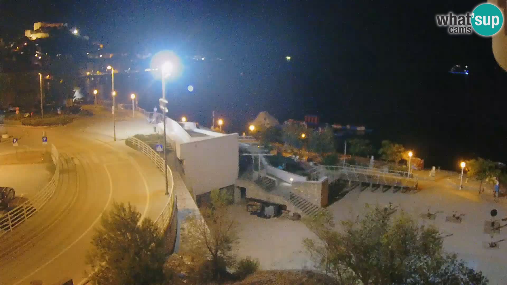 Livecam Sibenico spiaggia Banj