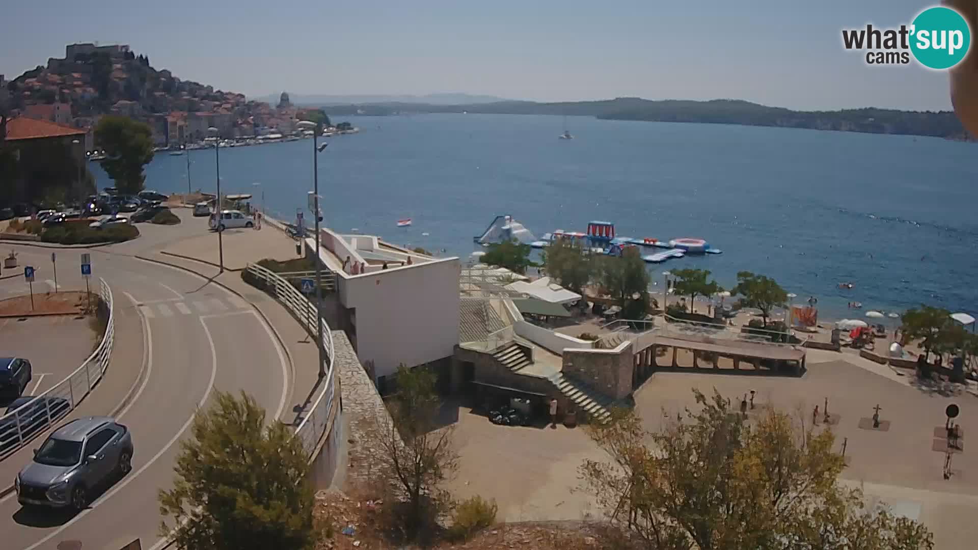 Šibenik webcam Beach Banj