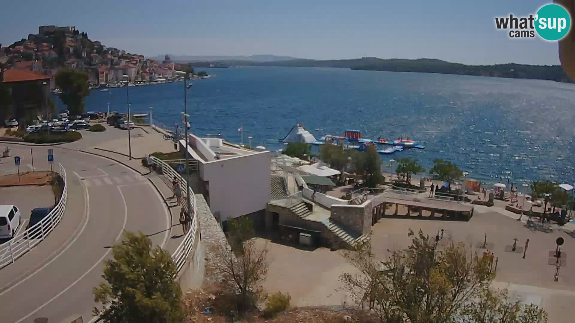 Webcam Šibenik Strand Banj
