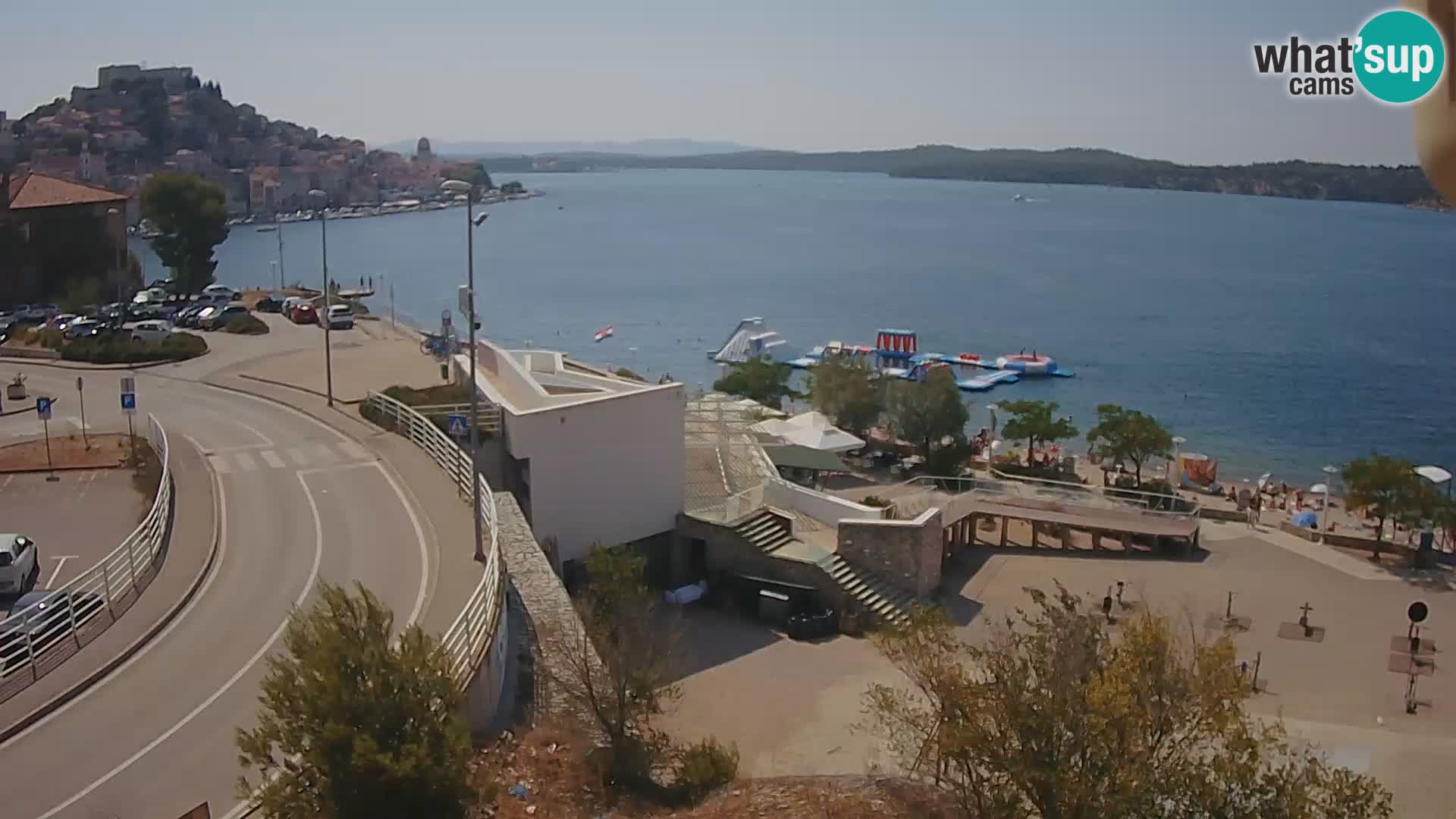 Livecam Sibenico spiaggia Banj