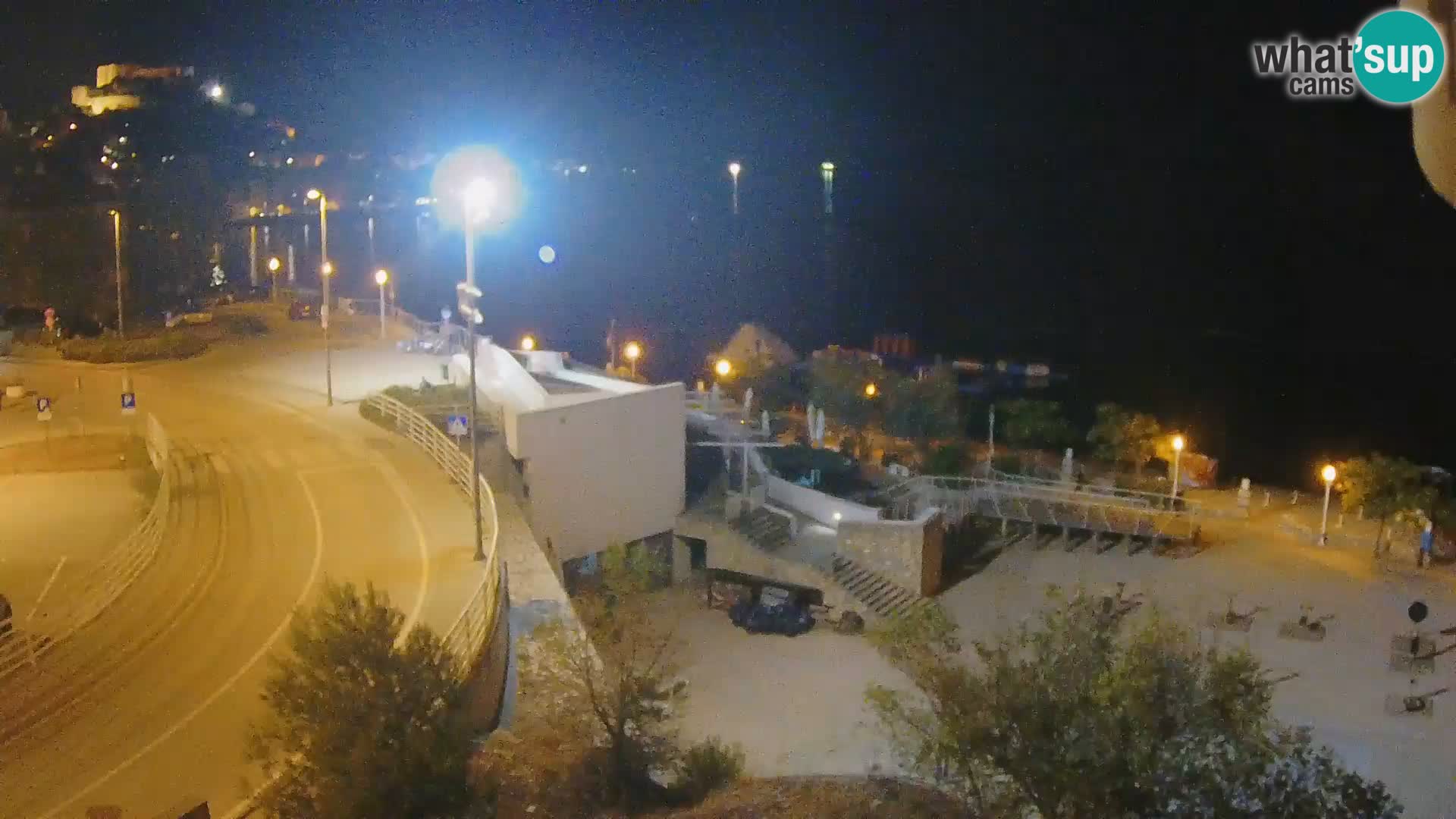Web kamera Šibenik plaža Banj