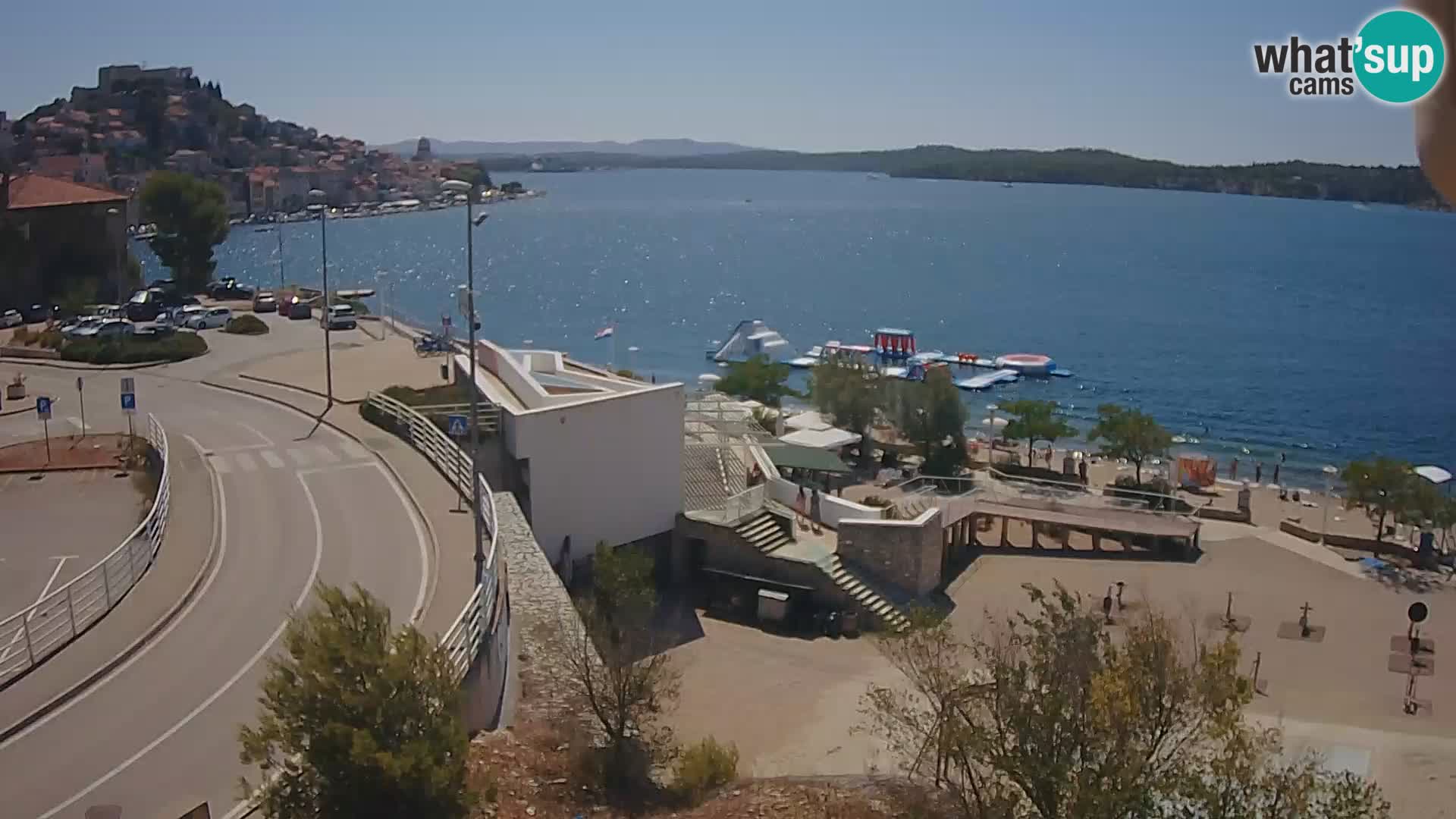 Webcam Šibenik Strand Banj