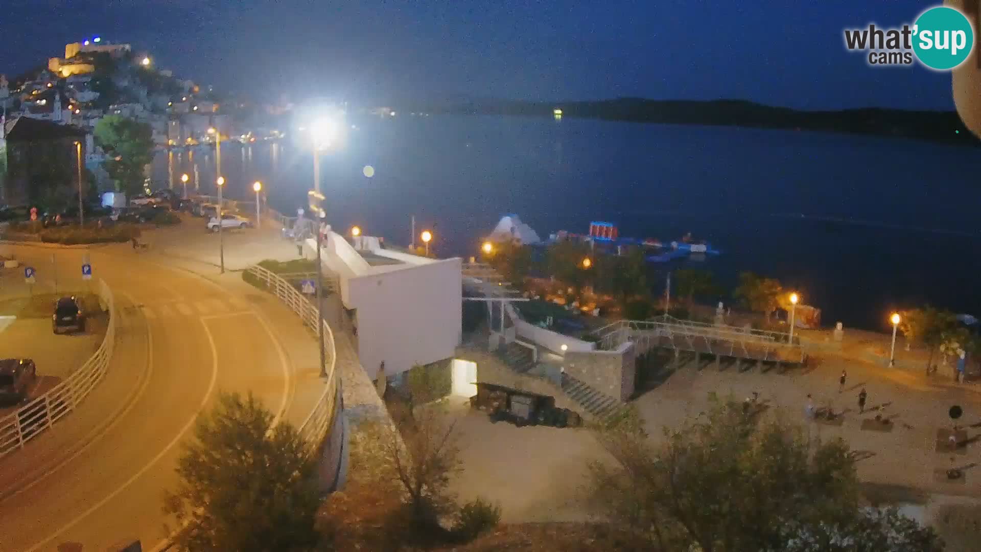 Kamera v živo Šibenik plaža Banj