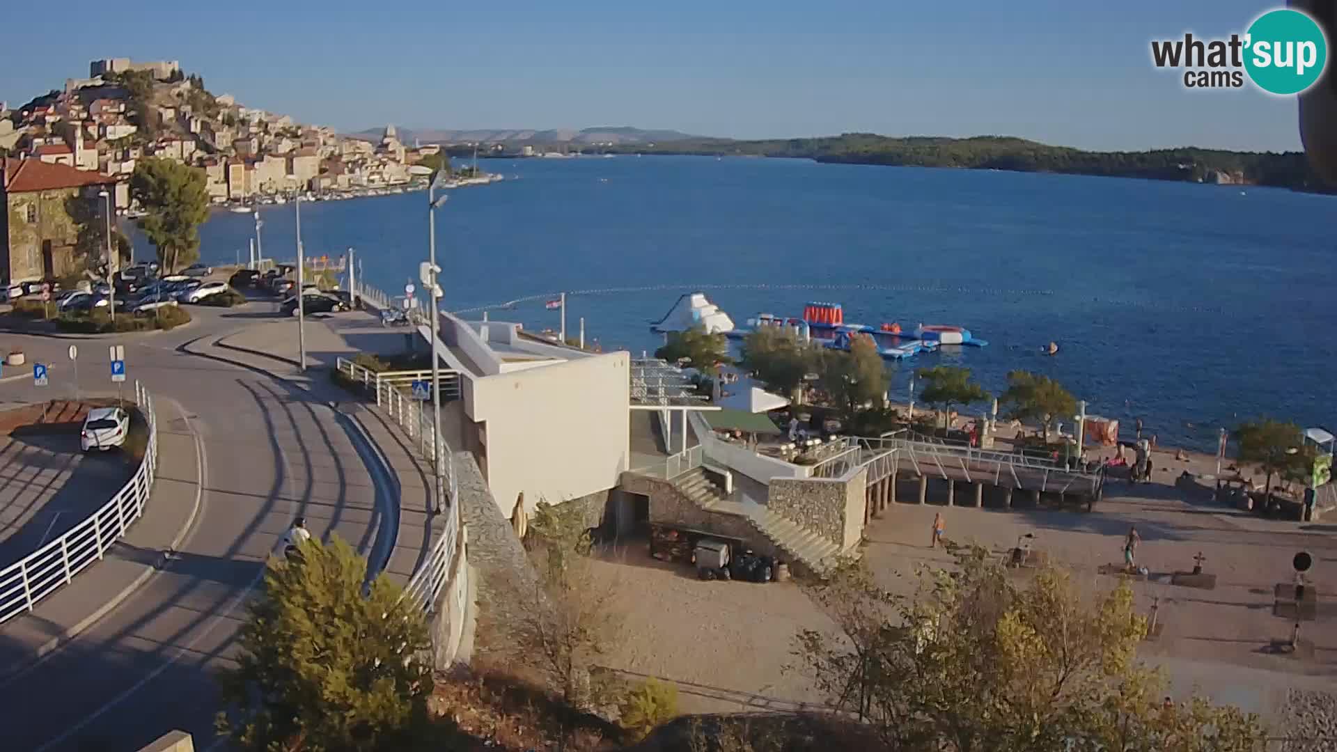 Web kamera Šibenik plaža Banj