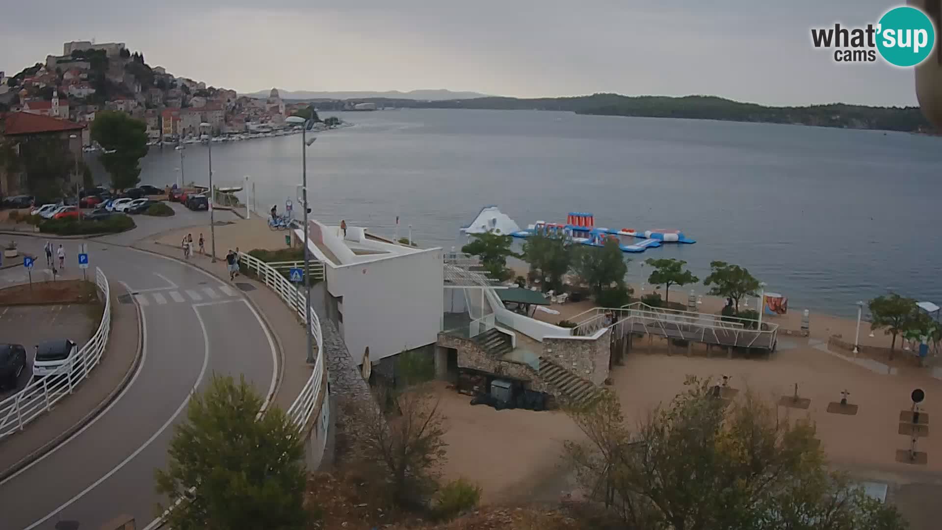 Live Cam Šibenik plage Banj