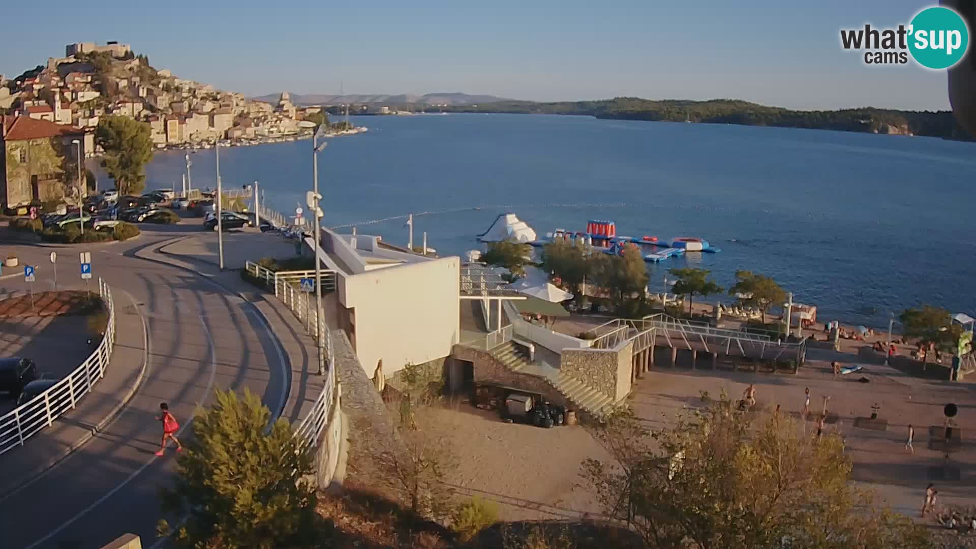 Kamera v živo Šibenik plaža Banj