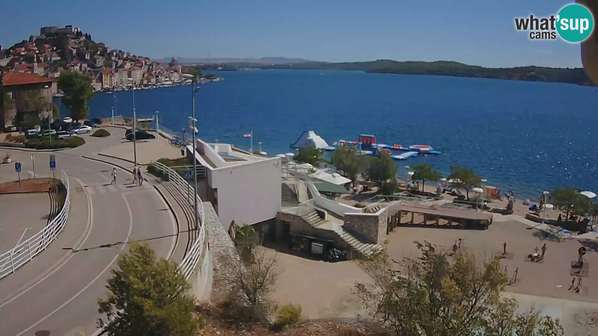 Livecam Sibenico spiaggia Banj