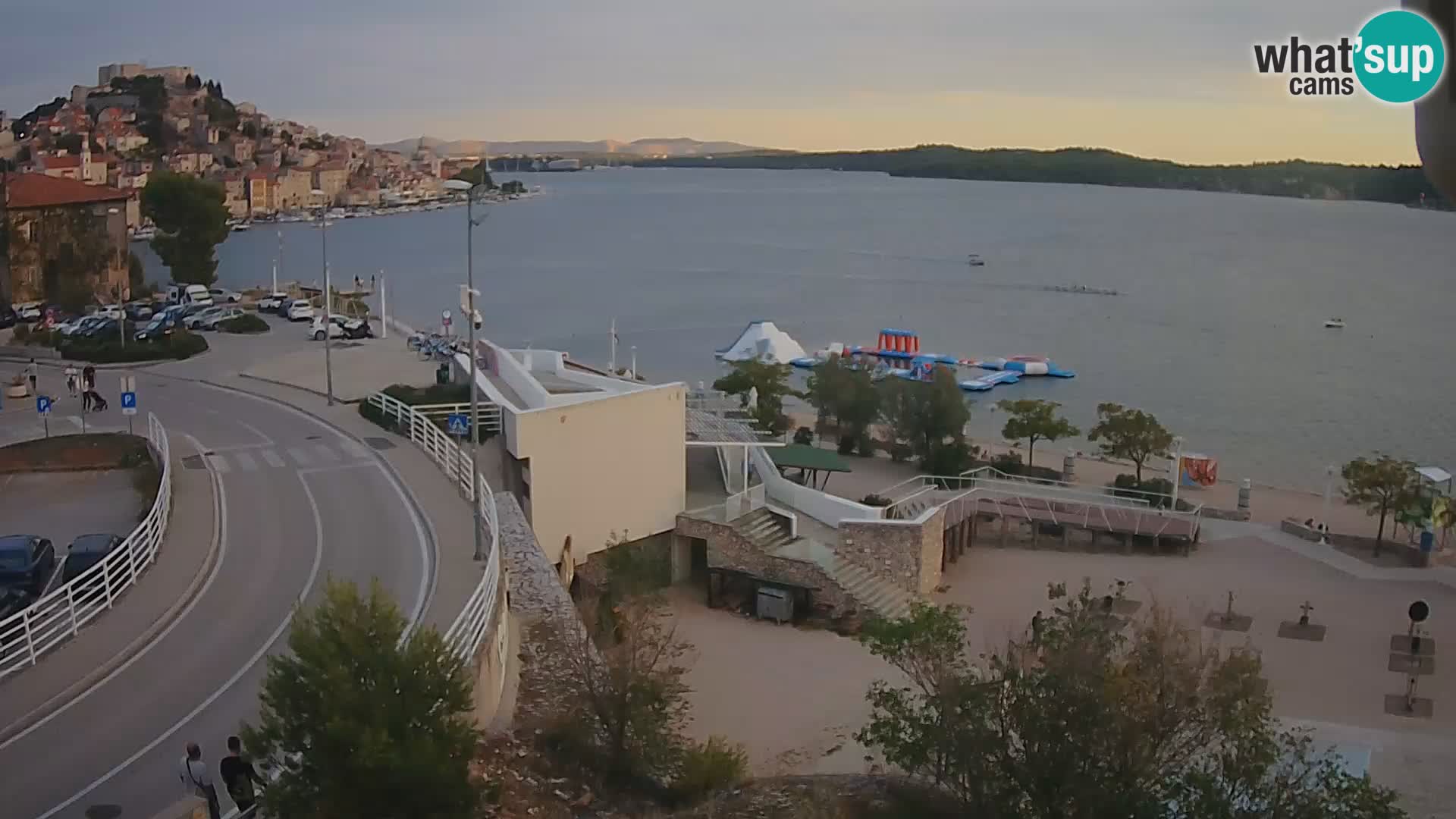 Live Cam Šibenik plage Banj