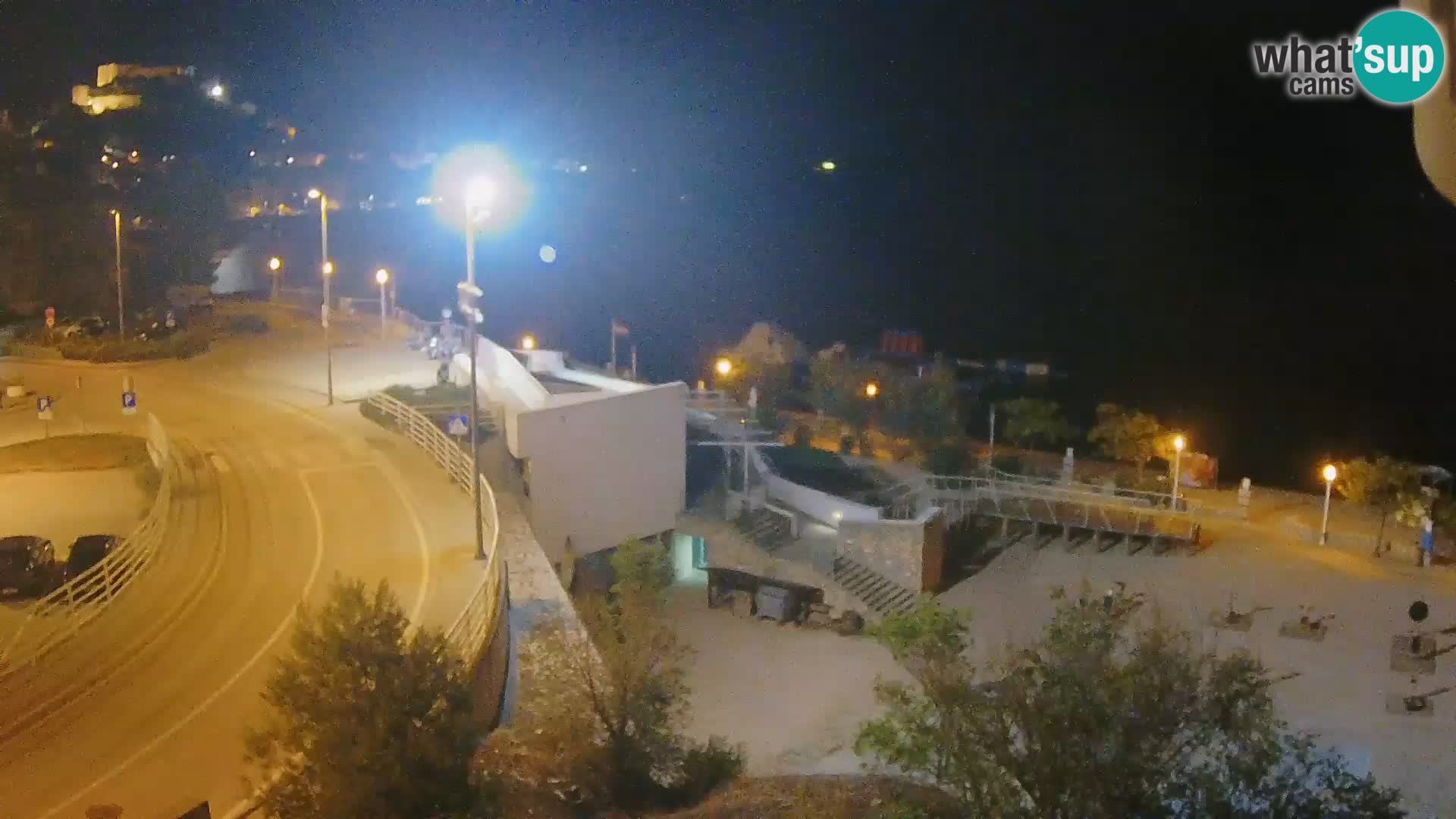 Šibenik webcam Beach Banj