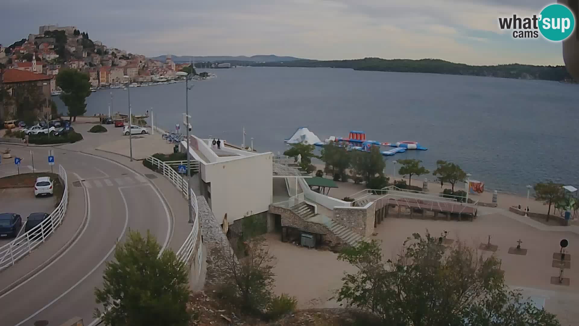 Live Cam Šibenik plage Banj