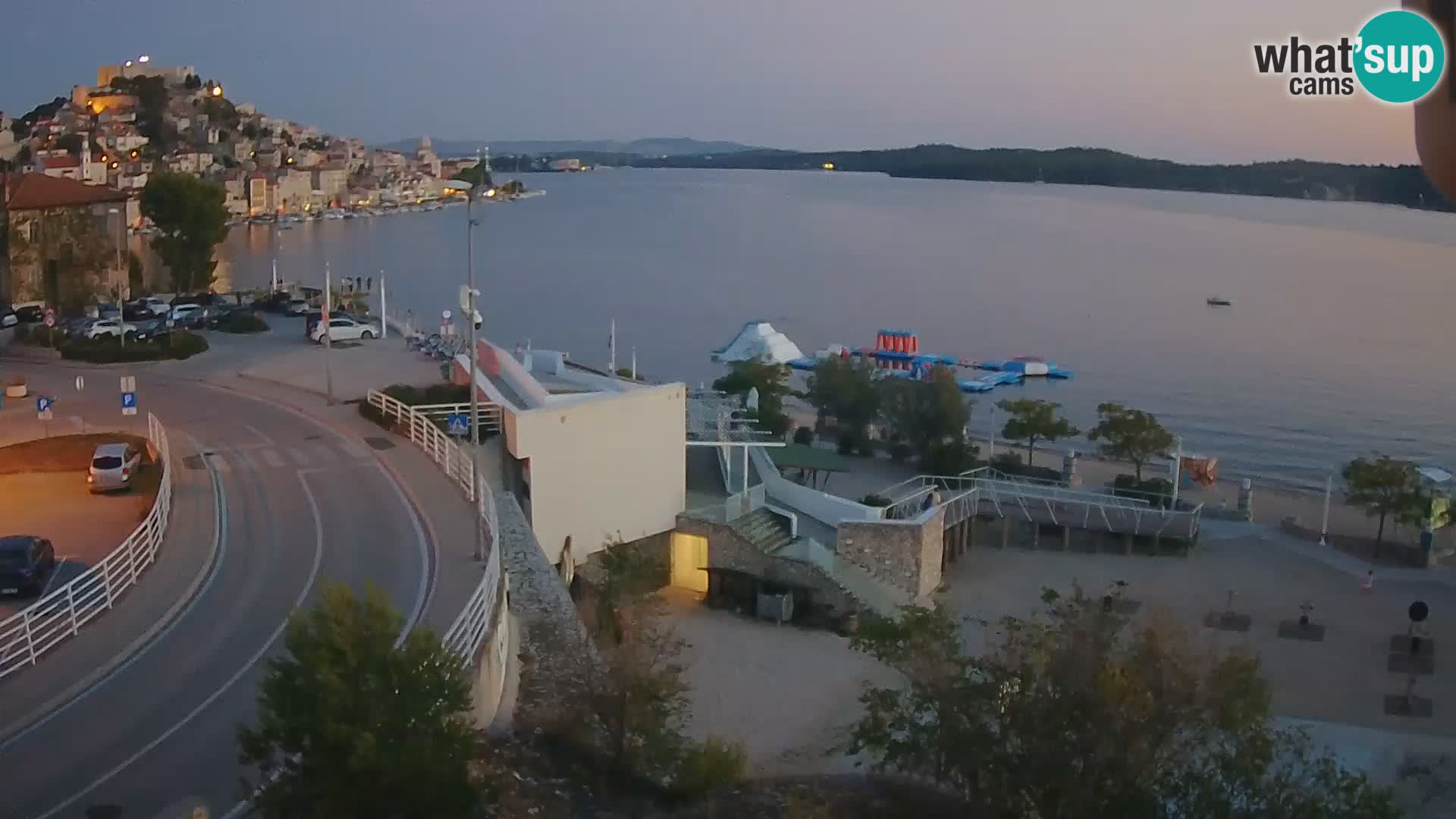Web kamera Šibenik plaža Banj