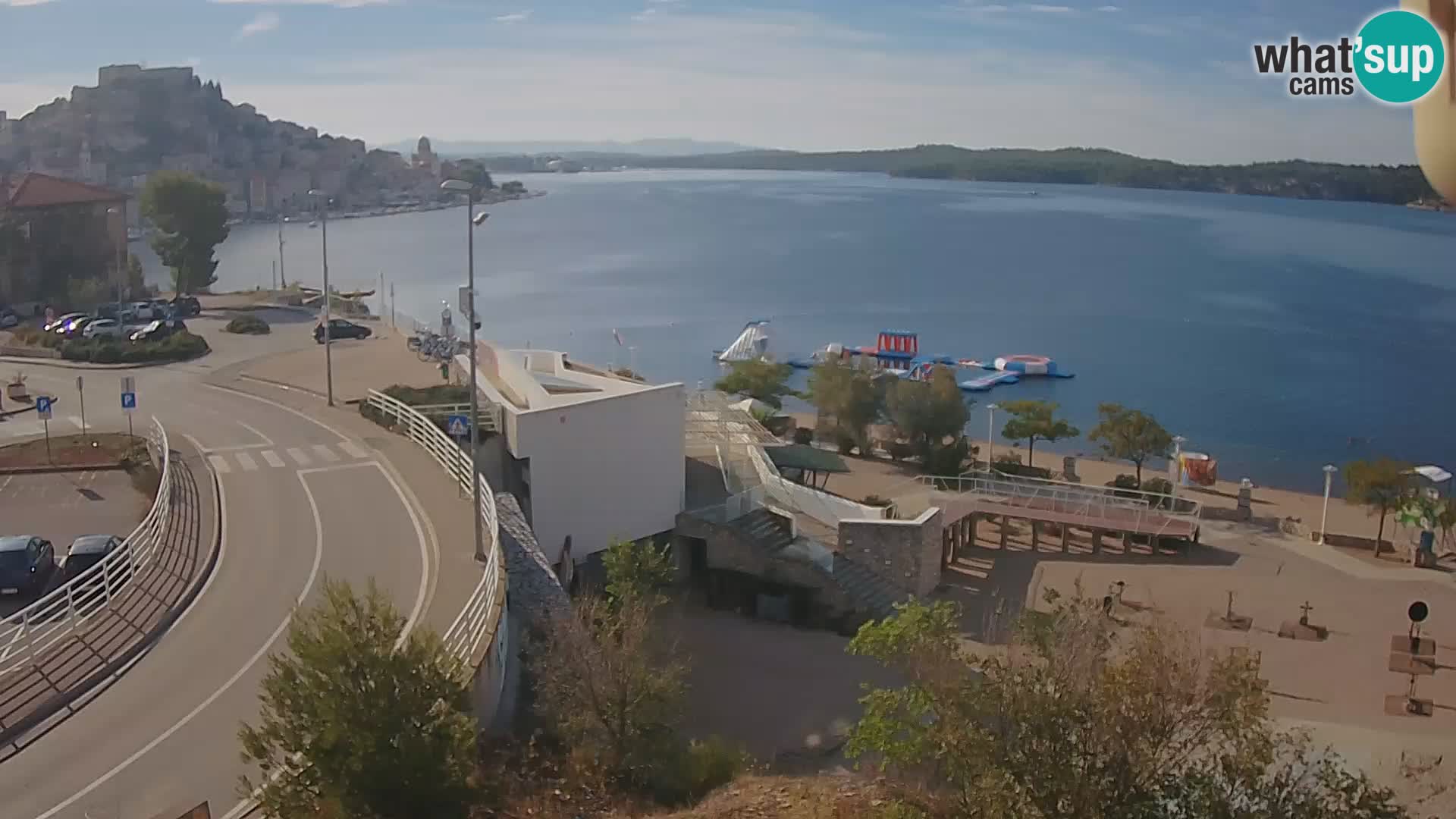 Live Cam Šibenik plage Banj