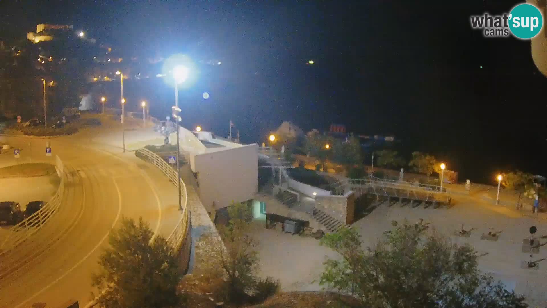 Šibenik webcam Beach Banj