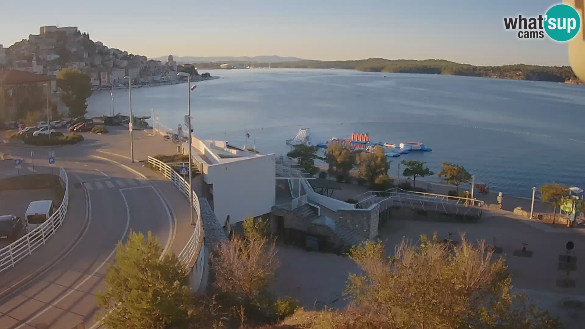 Šibenik webcam Beach Banj