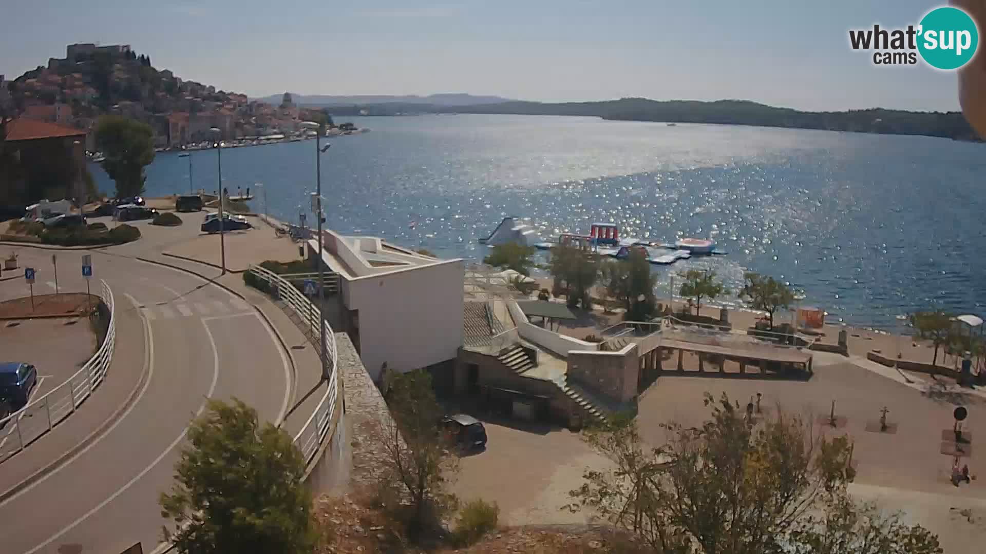 Livecam Sibenico spiaggia Banj