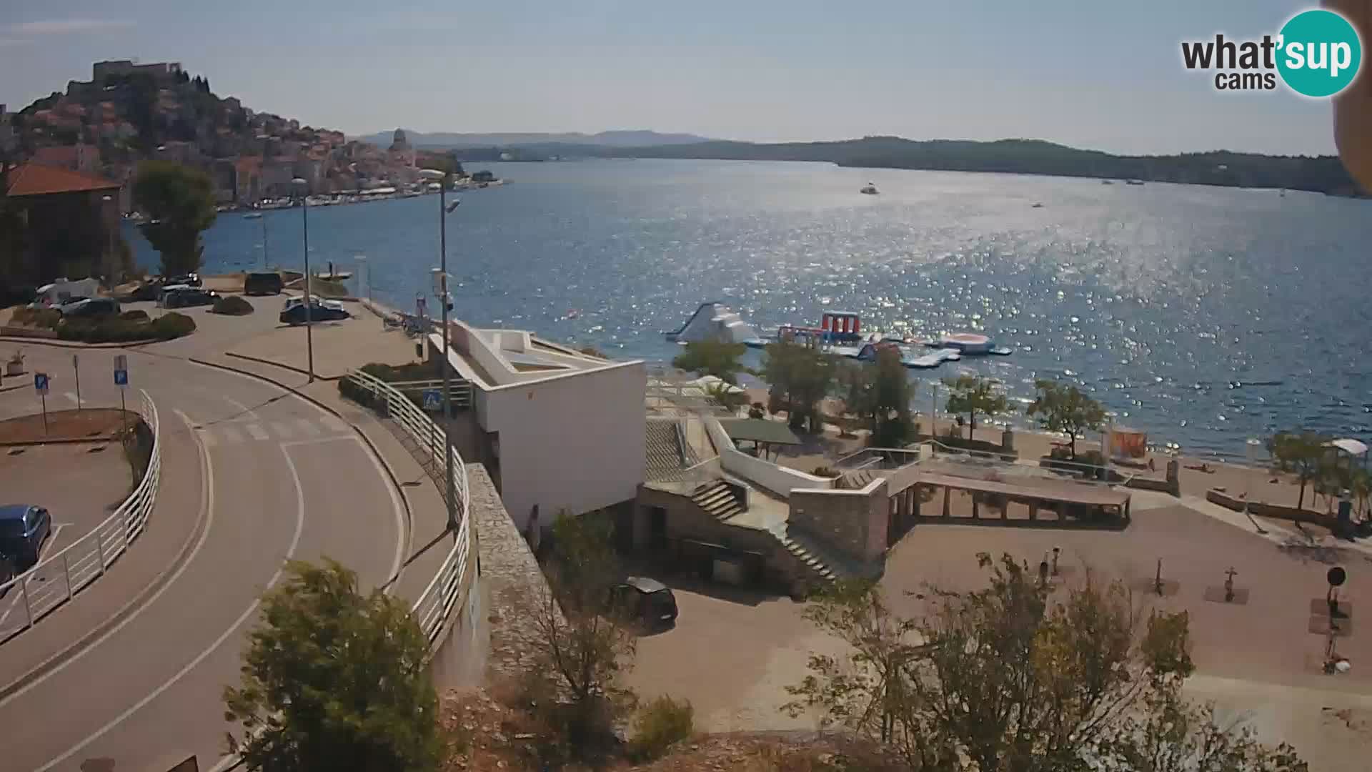 Šibenik webcam Beach Banj
