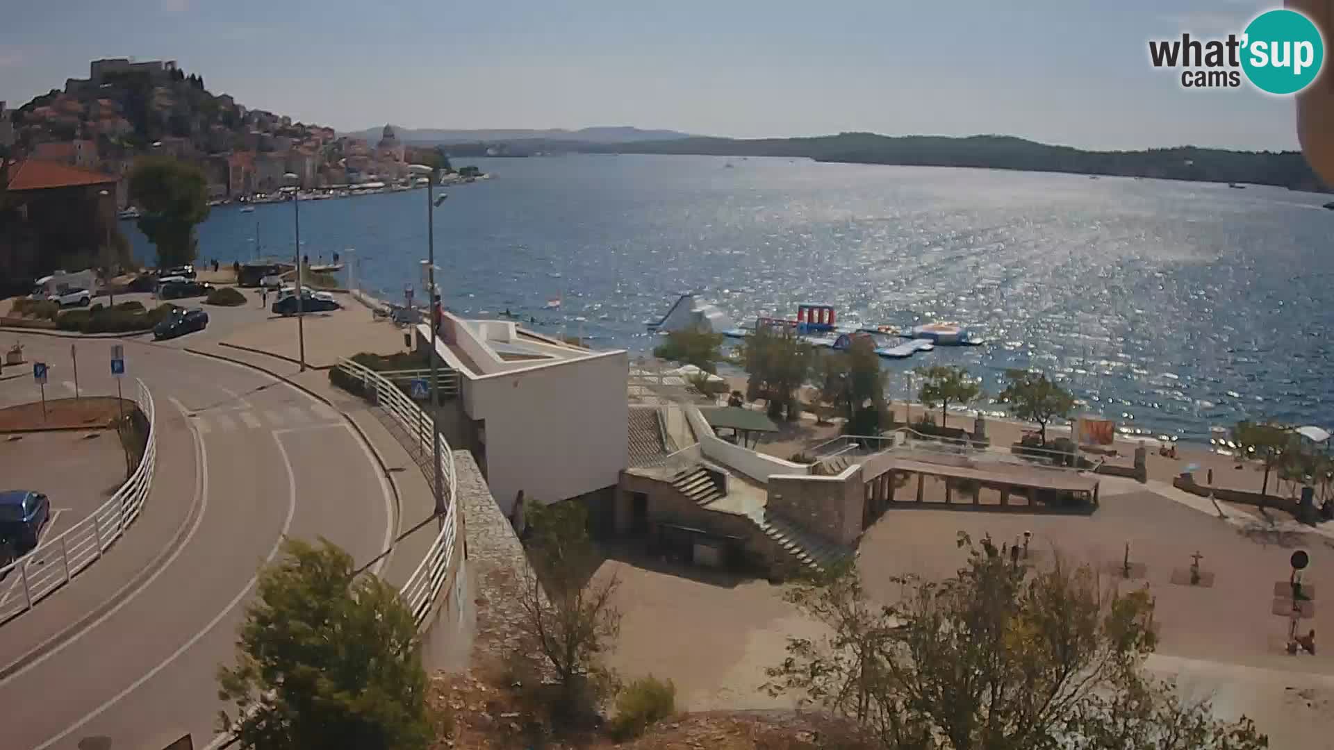 Šibenik webcam Beach Banj