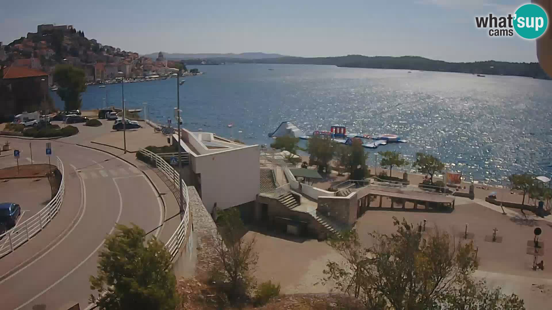 Šibenik webcam Beach Banj