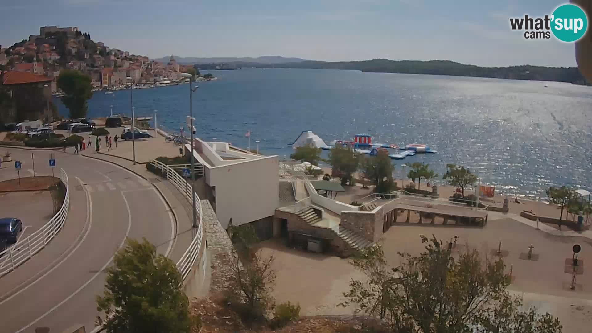 Web kamera Šibenik plaža Banj