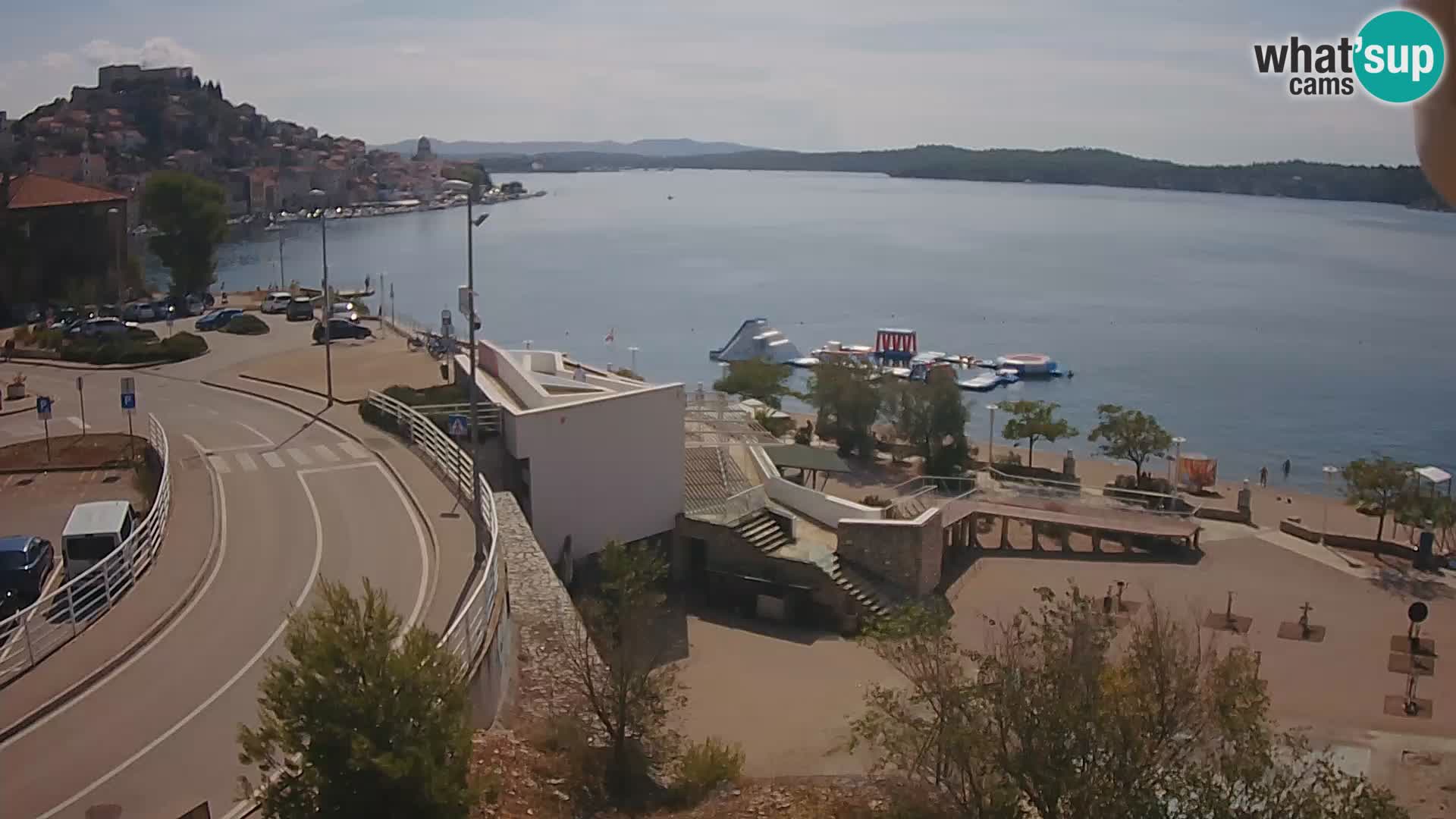 Livecam Sibenico spiaggia Banj