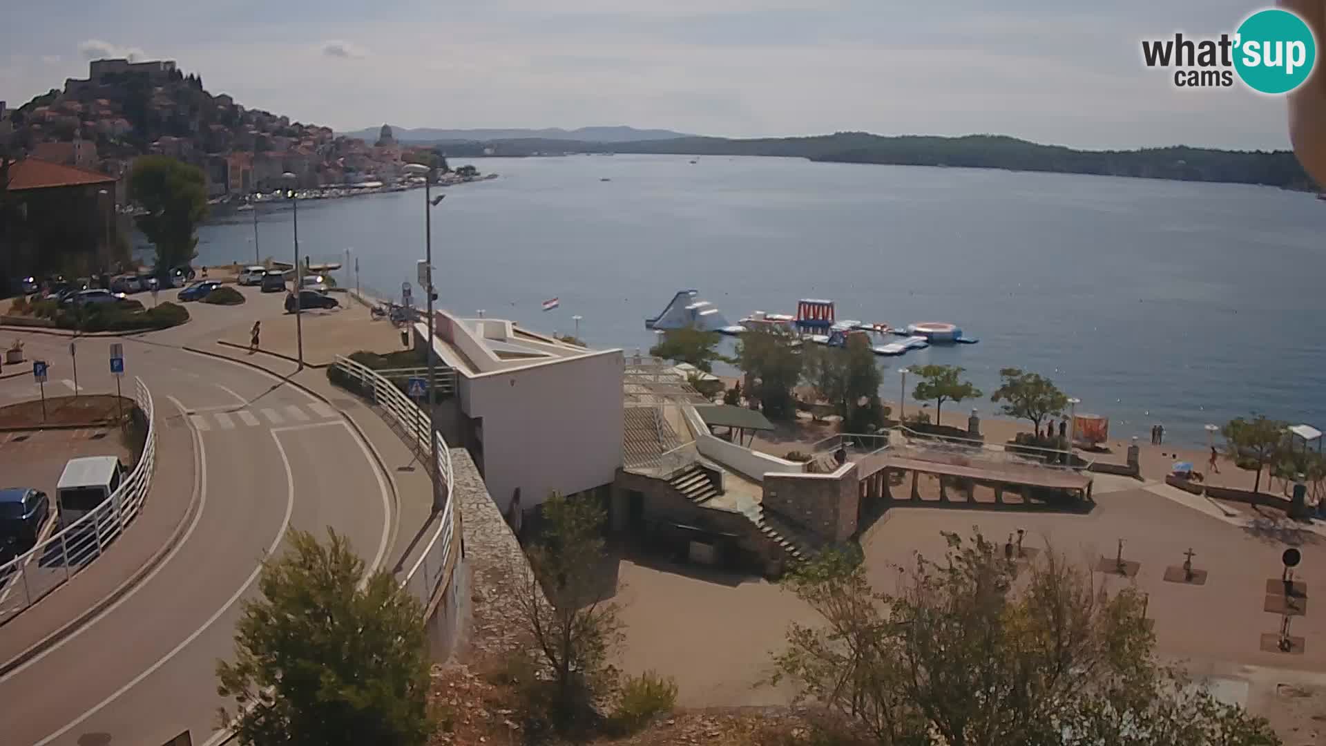 Livecam Sibenico spiaggia Banj