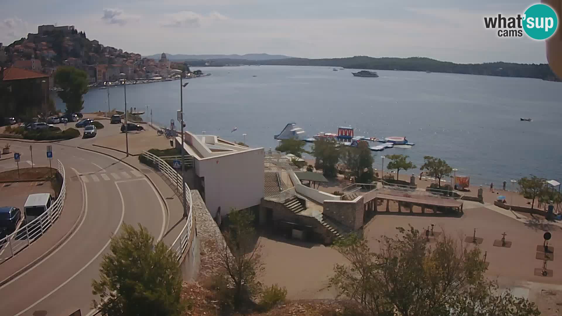 Šibenik webcam Beach Banj