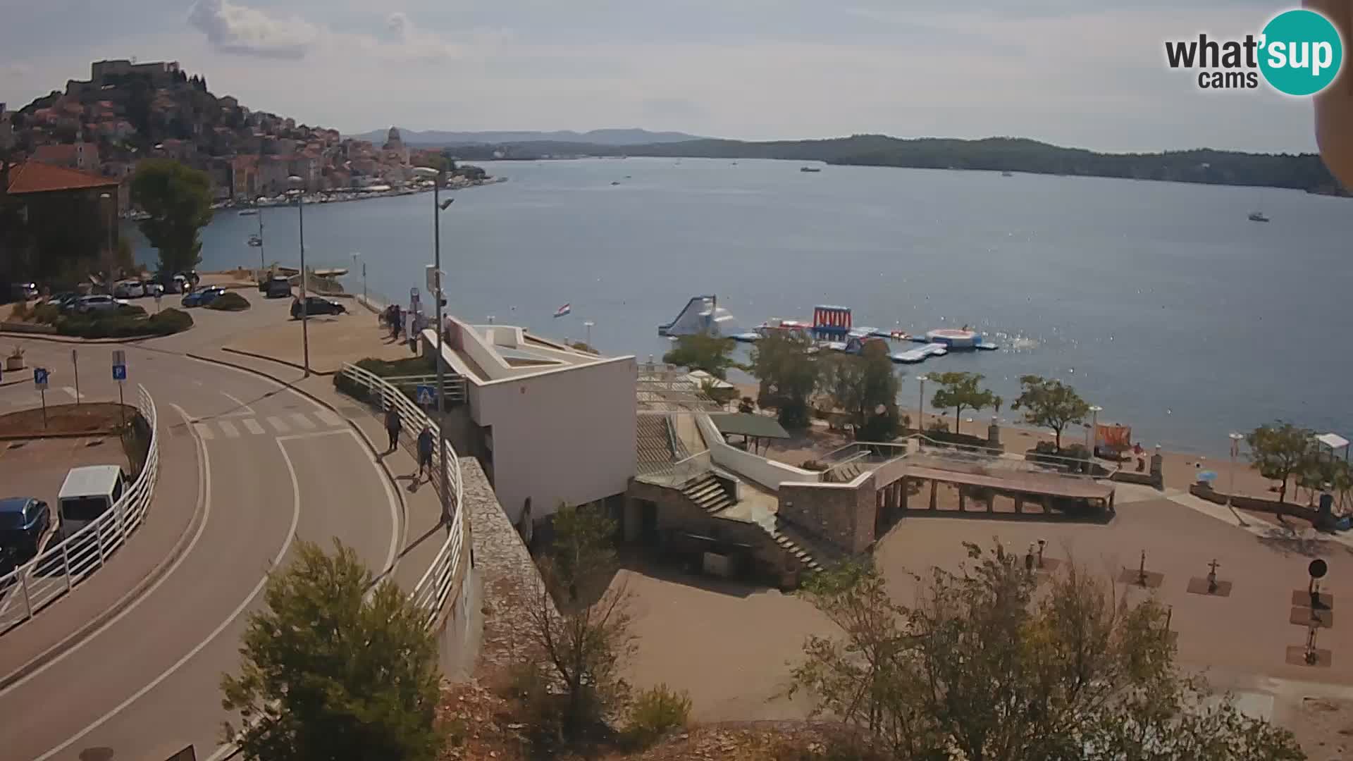 Livecam Sibenico spiaggia Banj