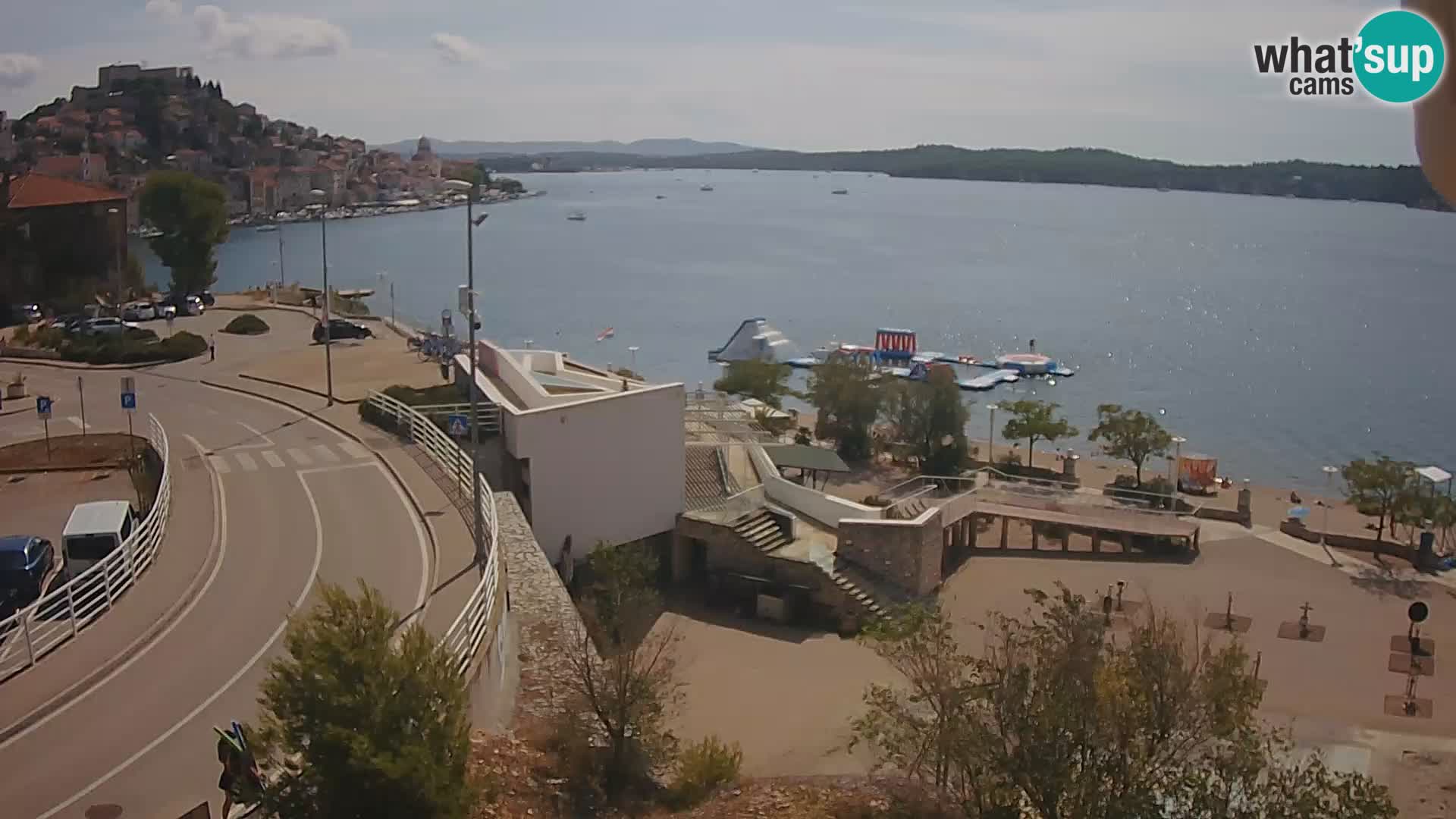 Livecam Sibenico spiaggia Banj