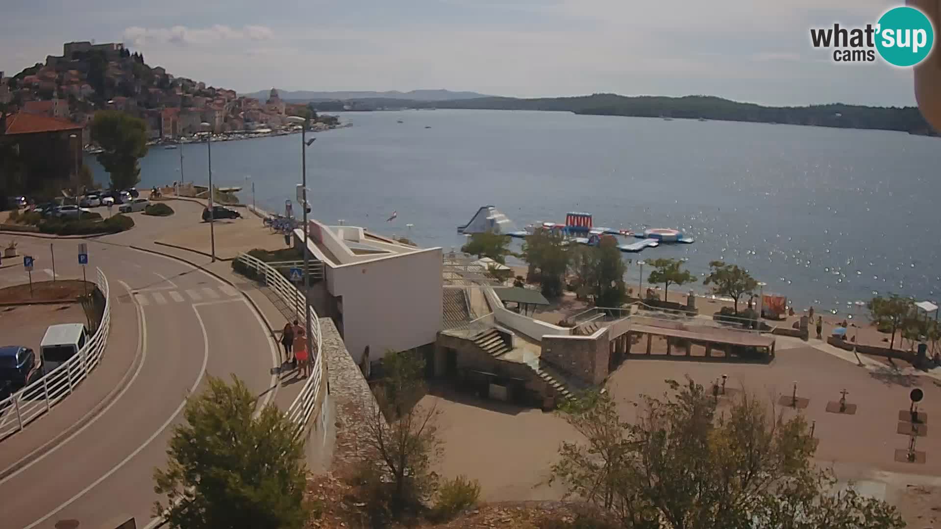 Livecam Sibenico spiaggia Banj